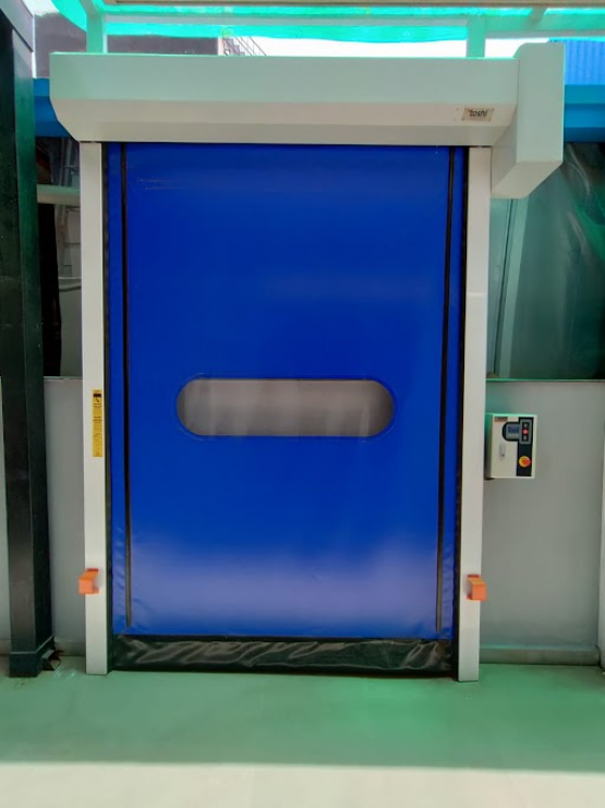 High Speed Zipper Roll Up Door